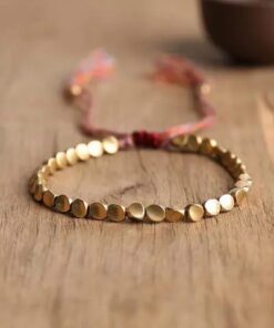 Tibetan Copper Beads Bracelet