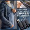 Universal Detachable Zipper Puller Set