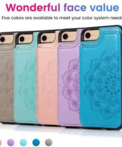 Wallet Card Holder Leather Phone Case