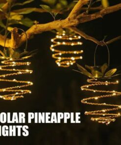 Waterproof Solar Pineapple Lights
