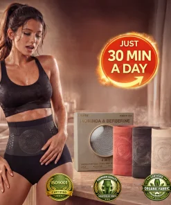 DIVIFIT® 𝐌𝐨𝐫𝐢𝐧𝐠𝐚 & 𝐁𝐞𝐫𝐛𝐞𝐫𝐢𝐧𝐞 4‑In‑1 Micro‑Particle Sculpting & Fat‑Burn Shorts